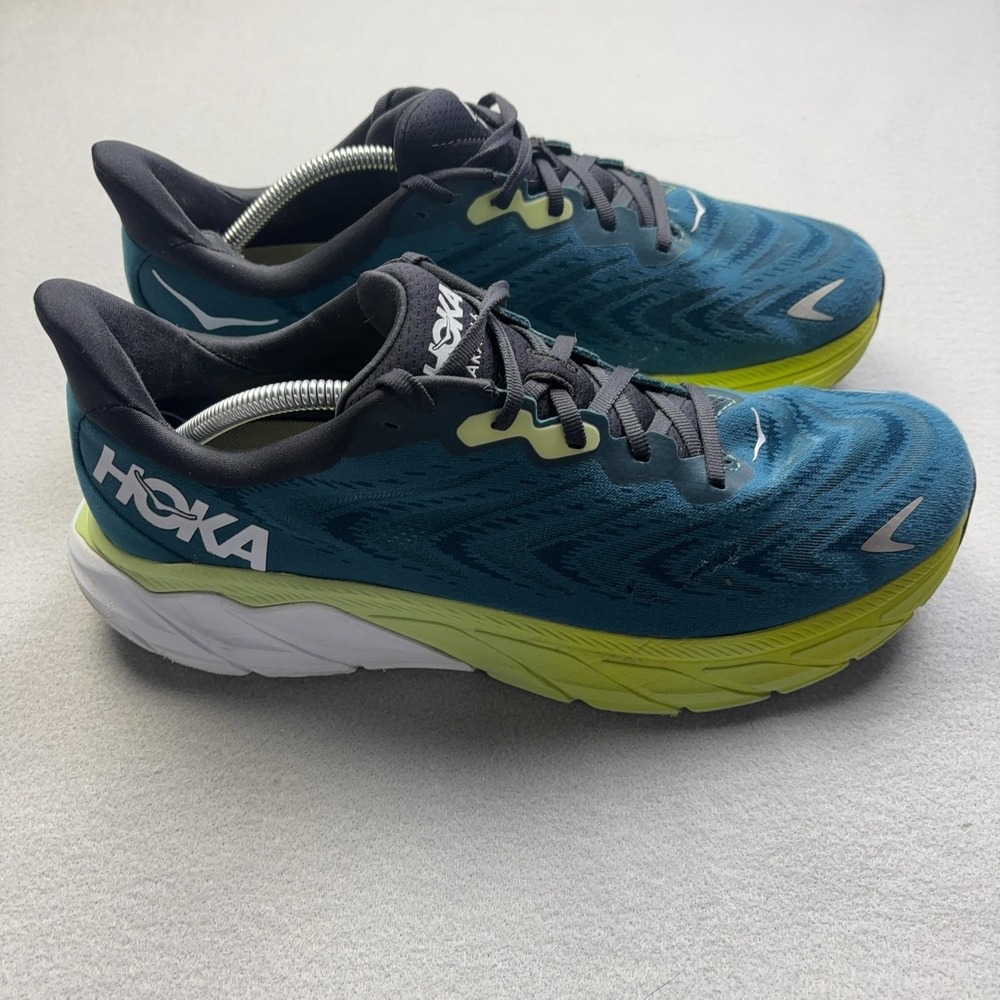 Hoka One One Arahi 6 Running Shoes Mens Size 12 Blue Stability 1123194 BGBCR